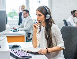 customer care staff headset