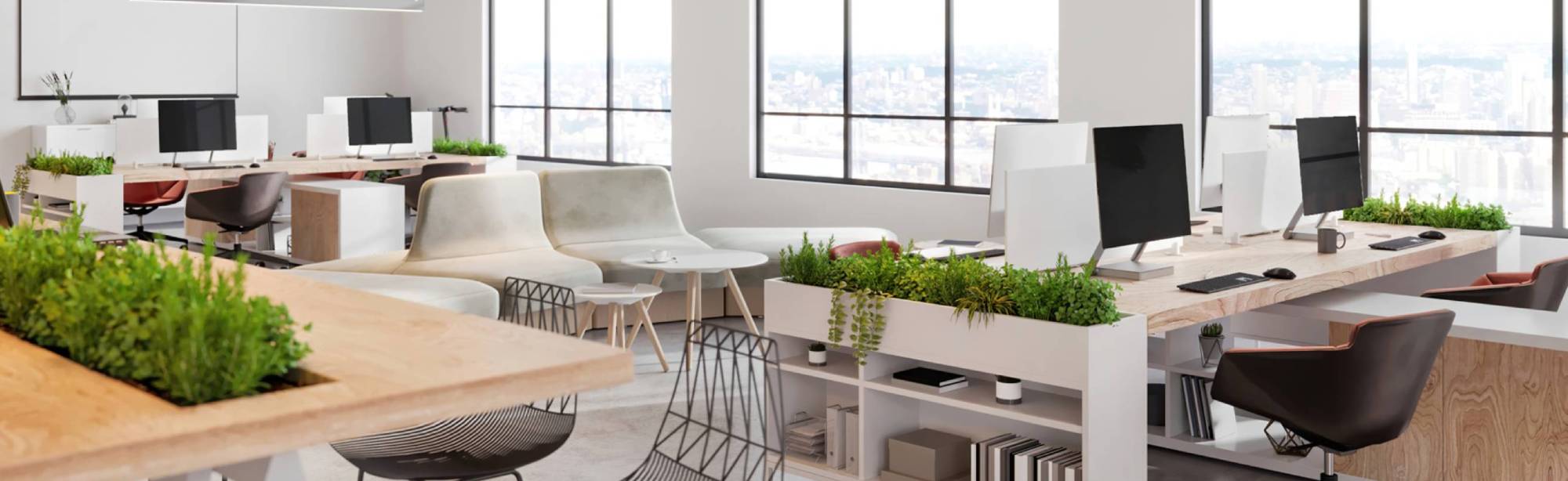 Interior of an office suite