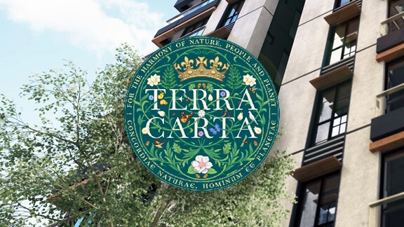 terra carta logo building