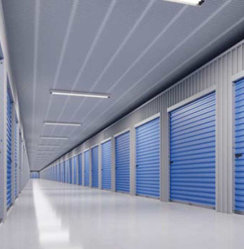 storage units hallway