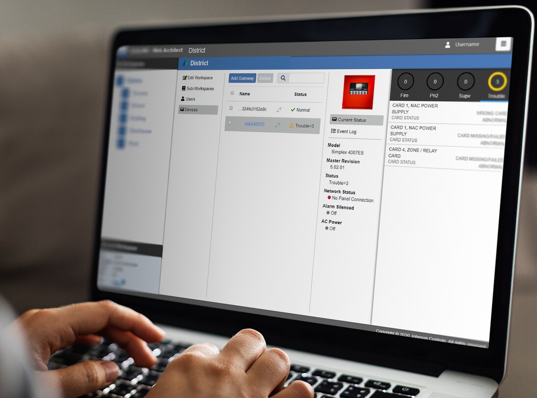 SafeLINC Fire Detection Connected Services Suite | Johnson Controls