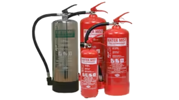 water mist fire extinguishers
