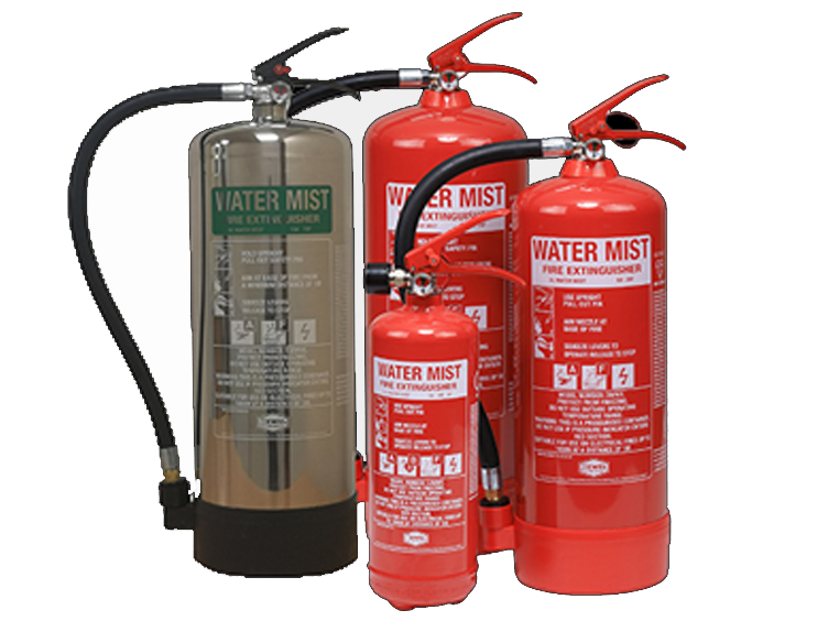 Watermist Fire Extinguishers