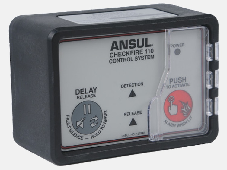 Checkfire 110 detection and actuation equipment