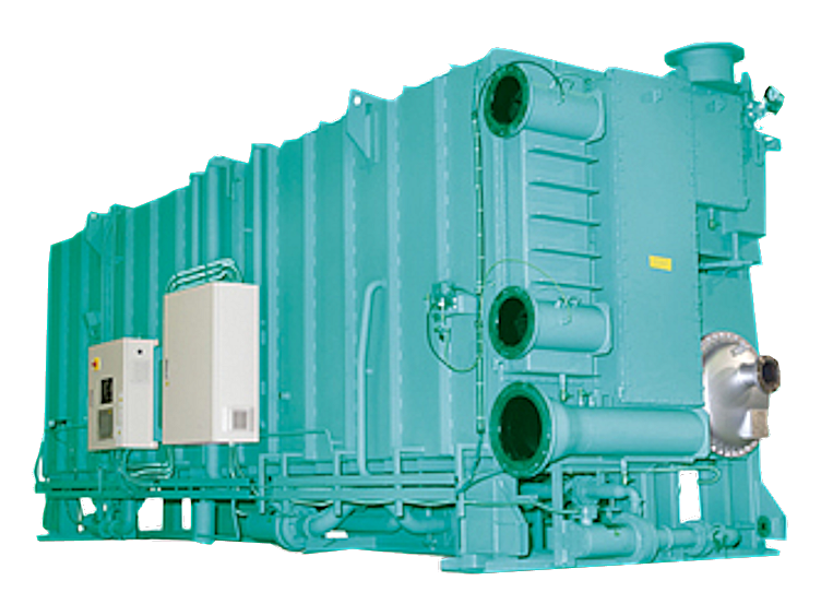 yhau cw double effect steam fired absorption chiller