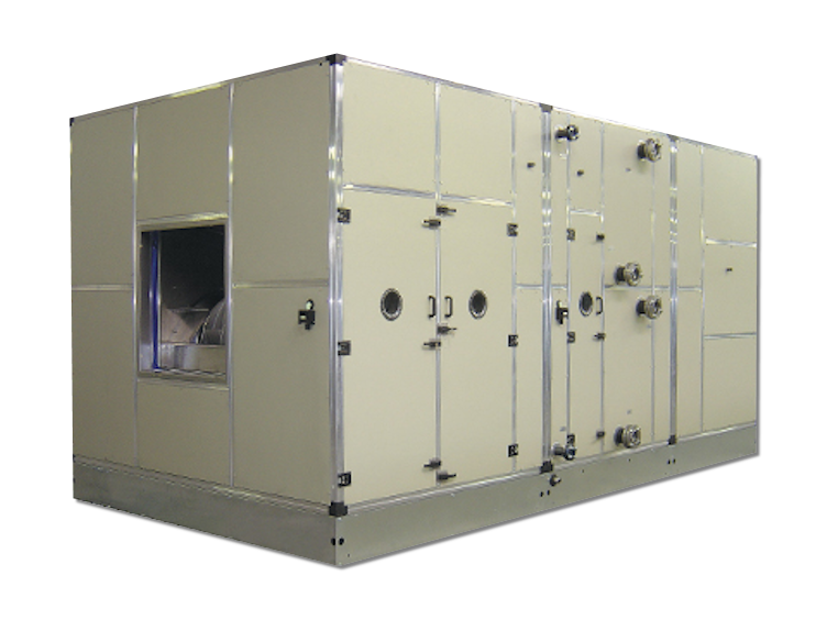 A YMA Custom Air Handling Unit on a white background