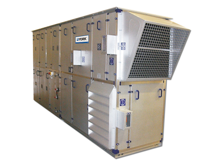 A YMB Modular Air Handling Unit on a white background