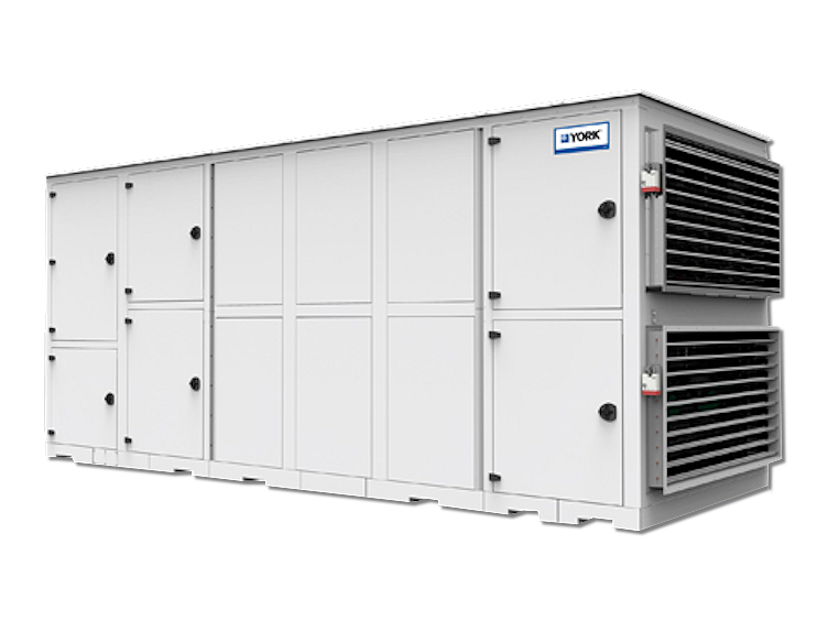 A YTA Adiabatic Cooling Unit on a white background