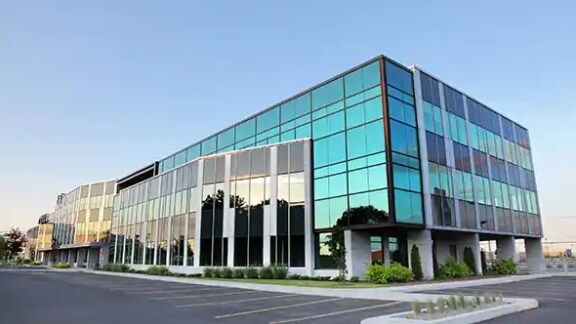 Exterior of a building