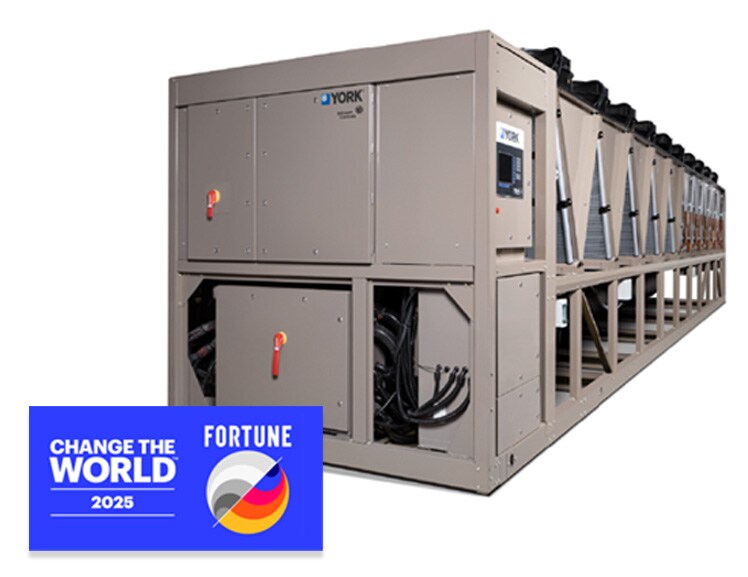 Johnson Controls included in Fortunes 2025 Change the World List for Data Centre Thermal Management Innovation
