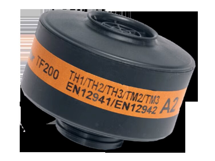 Filter for fire-safety facemasks