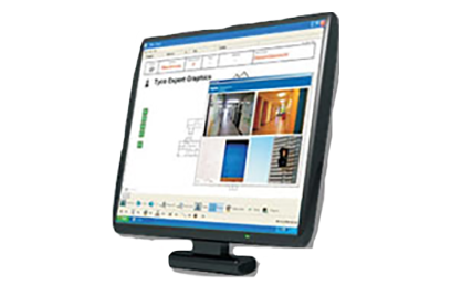 Desktop screen depicting networks and workstations