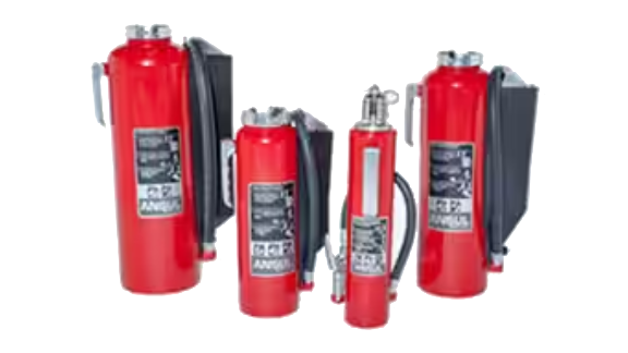 cartridge-operated hand portable extinguisher