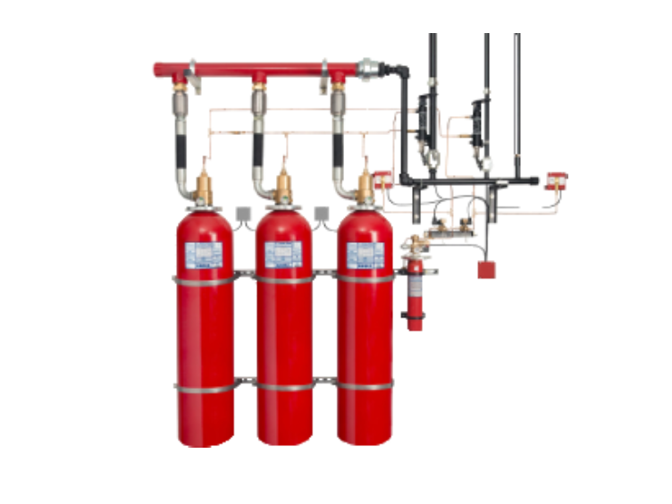 A Sapphire 70 bar fire extinguishing system