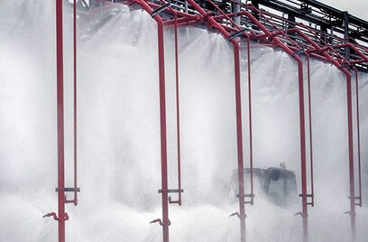 Deluge fire suppression system