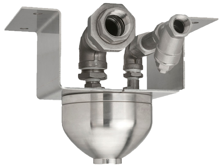 An Aquamist Sonic fire suppression unit