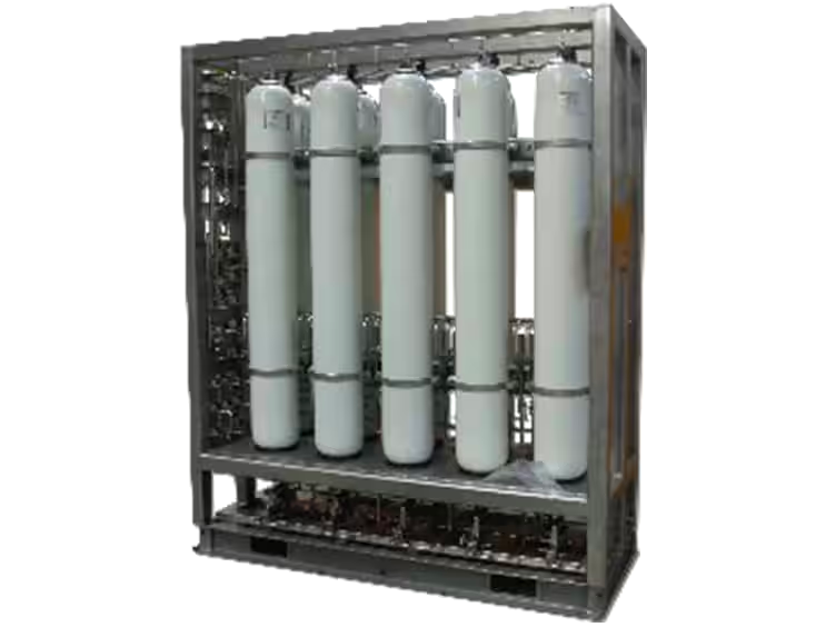 An accumulator rack