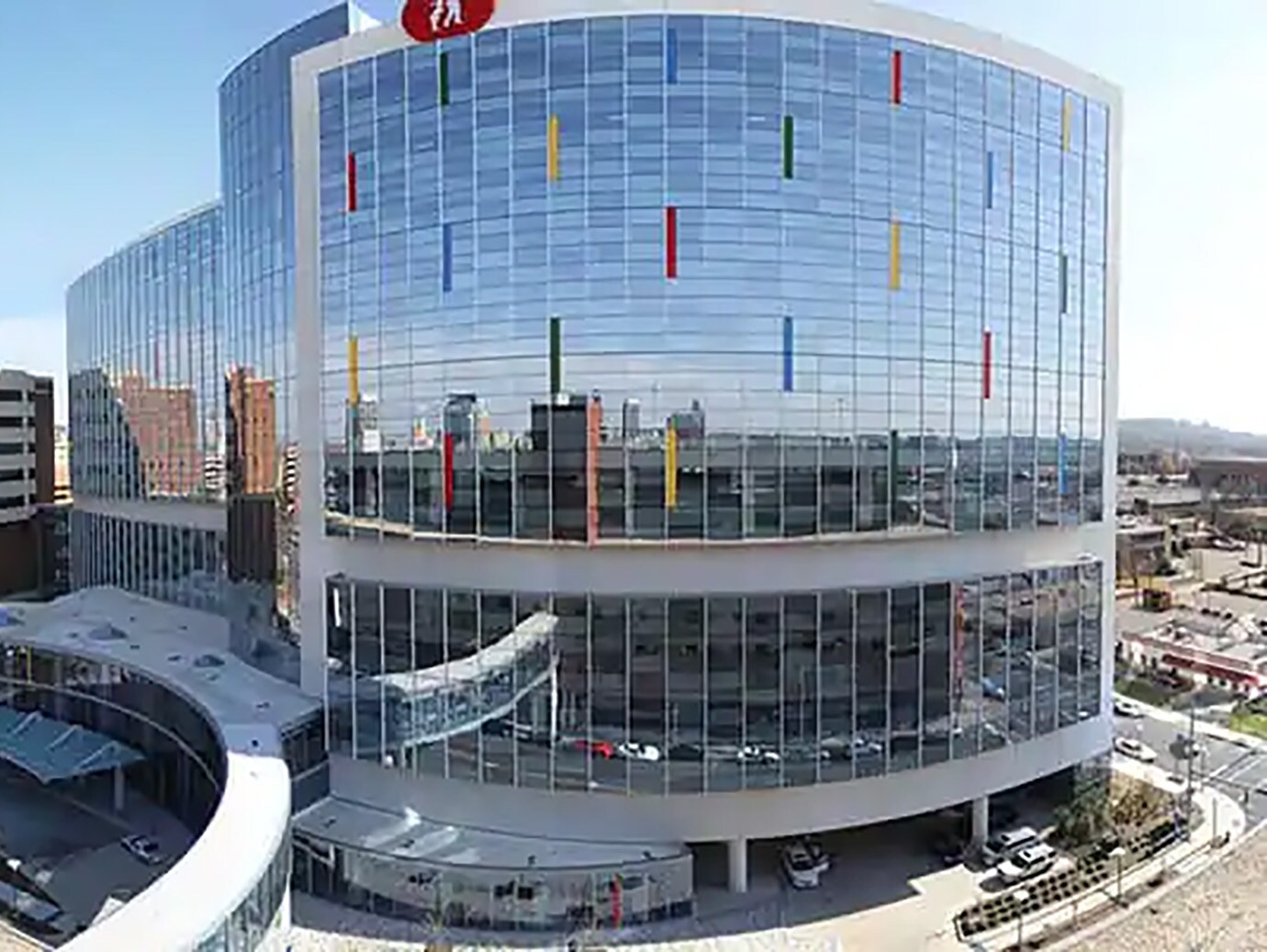 Exterior of Benjamin Russell Hospital for Children in Birmingham