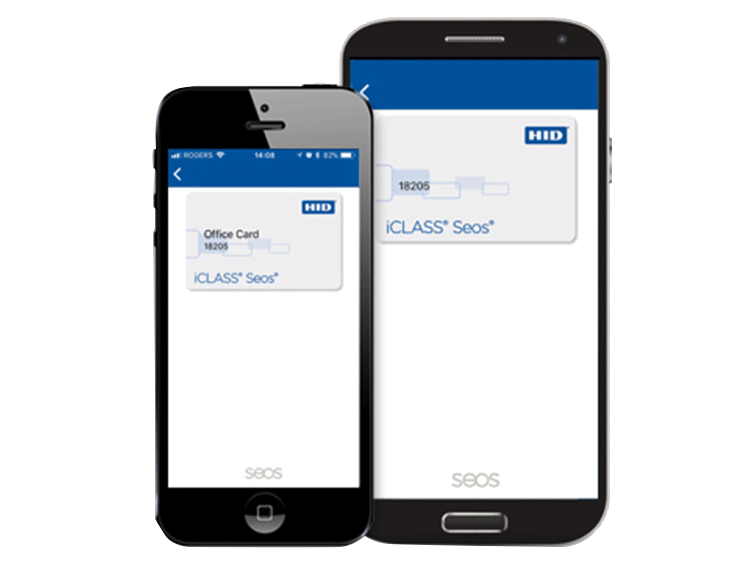smartphones displaying intrusion detection software