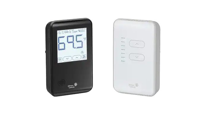 A pair of NS8000 Series Network Sensors