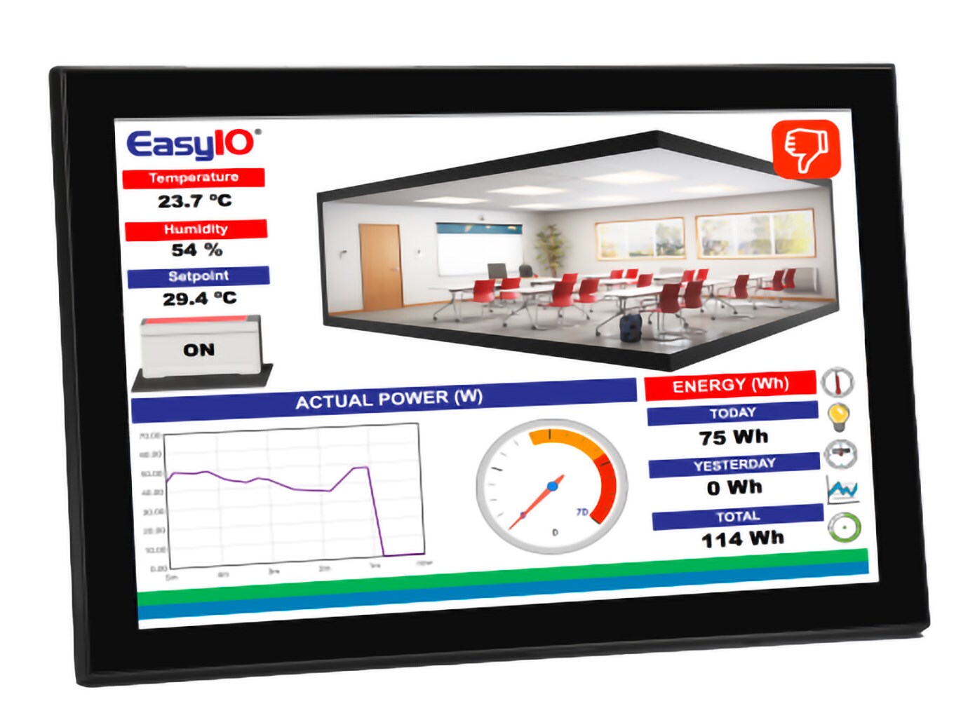 10″ Android touch panel with Wi-Fi & Ethernet | Johnson Controls
