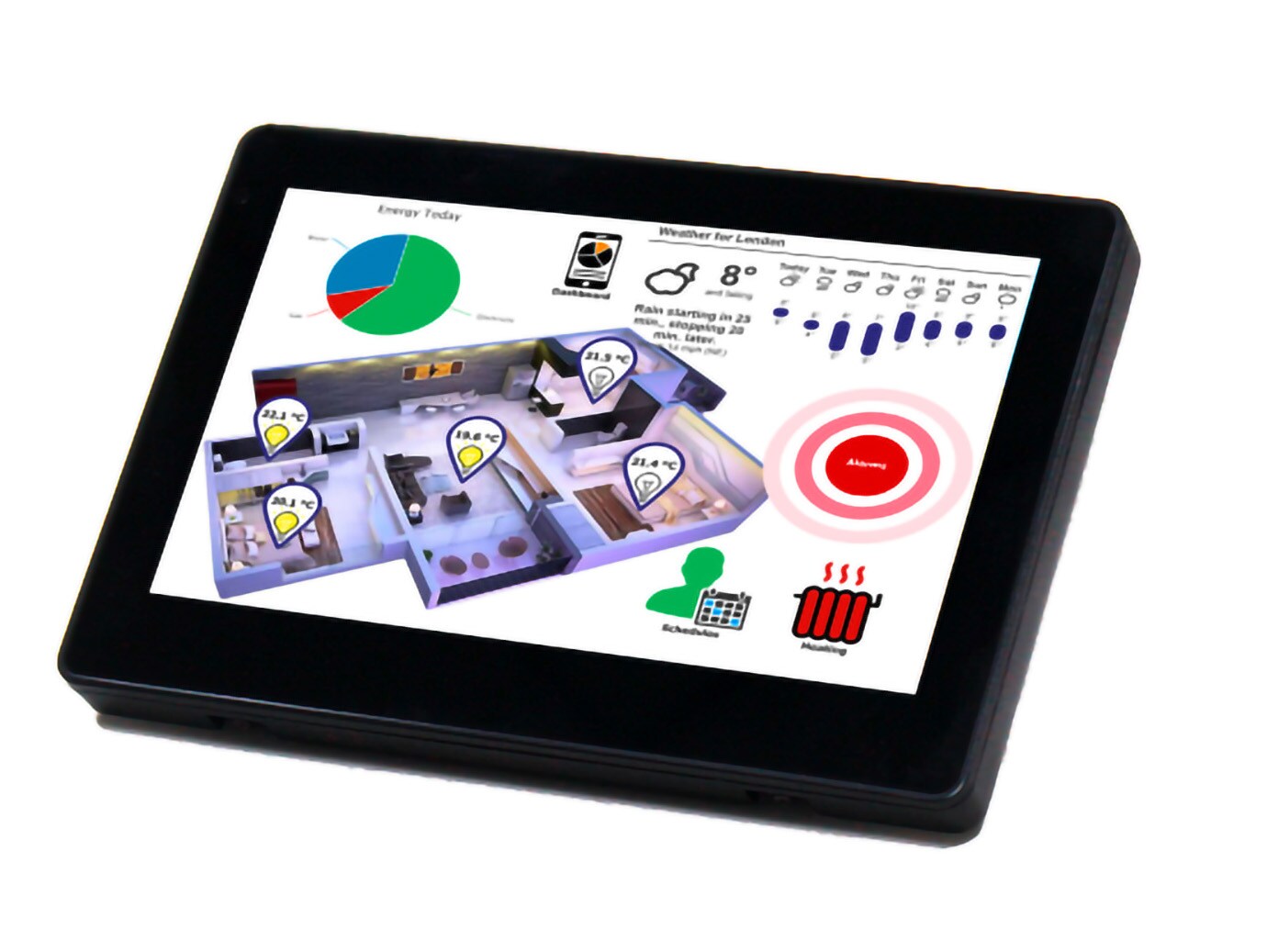 7″ Android touch panel with Wi-Fi & Ethernet | Johnson Controls