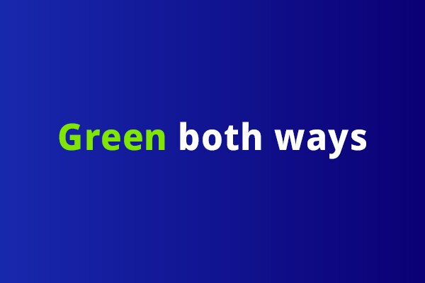 Green both ways