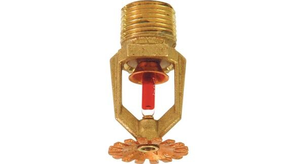 Broad fire sprinkler